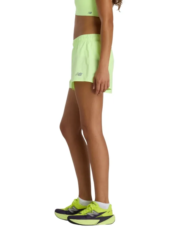 Spodenki damskie New Balance RC Seamless 3" afterglow