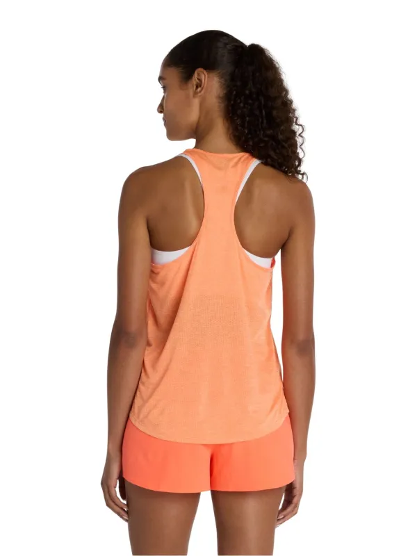 Koszulka damska New Balance Athletics Tank tangerine heat