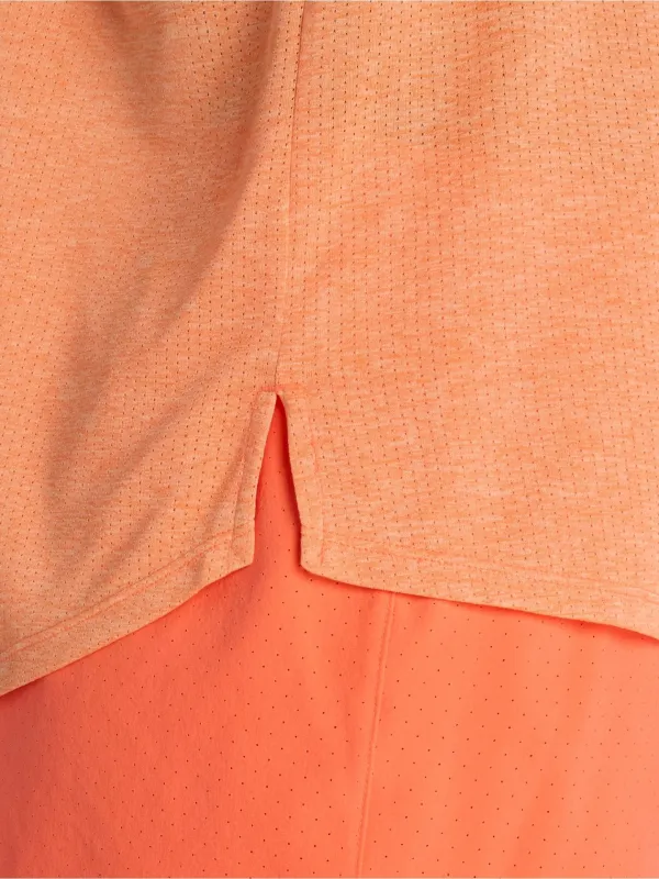 Koszulka damska New Balance Athletics Tank tangerine heat