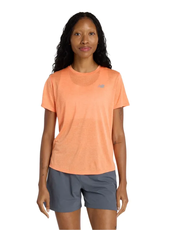 Koszulka damska New Balance Athletics tangerine heat