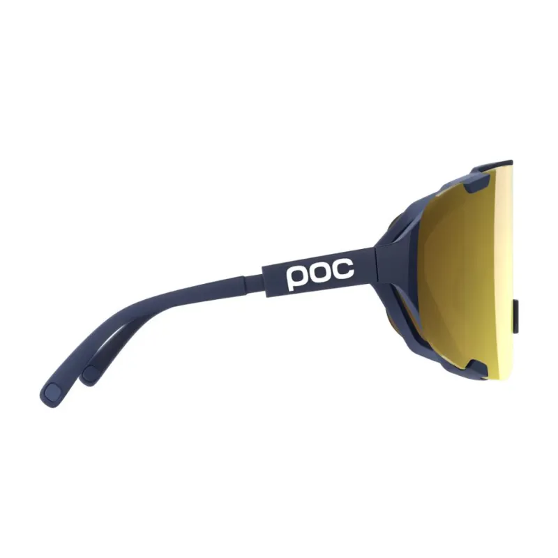 Okulary rowerowe POC Devour apatite navy/clarity road/partly sunny gold