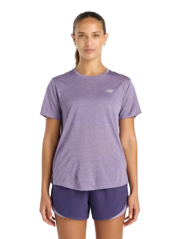 Koszulka damska New Balance Athletics candied violet heather