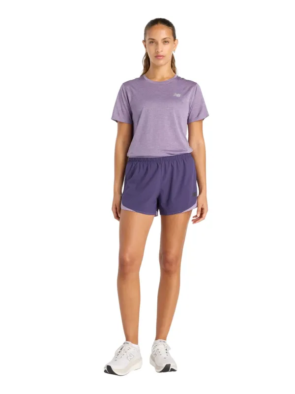 Koszulka damska New Balance Athletics candied violet heather