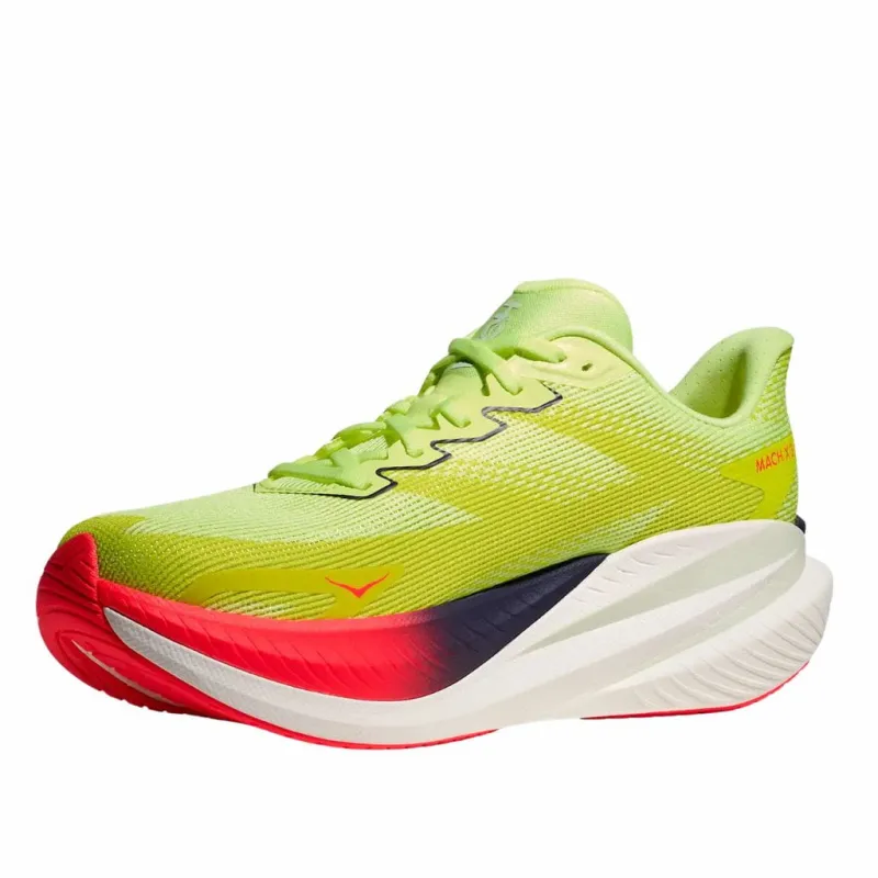 Buty biegowe męskie HOKA Mach X 3 neon yuzu/squid ink