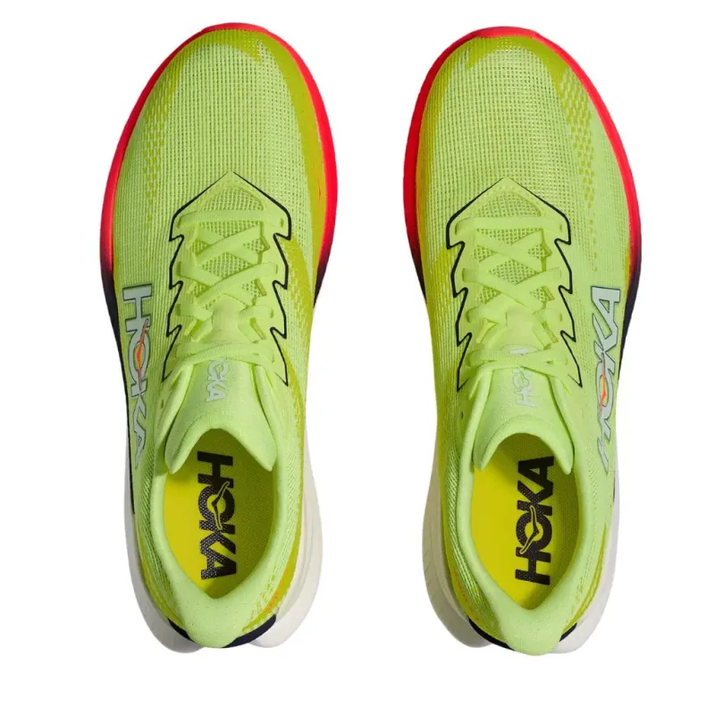 Buty biegowe męskie HOKA Mach X 3 neon yuzu/squid ink