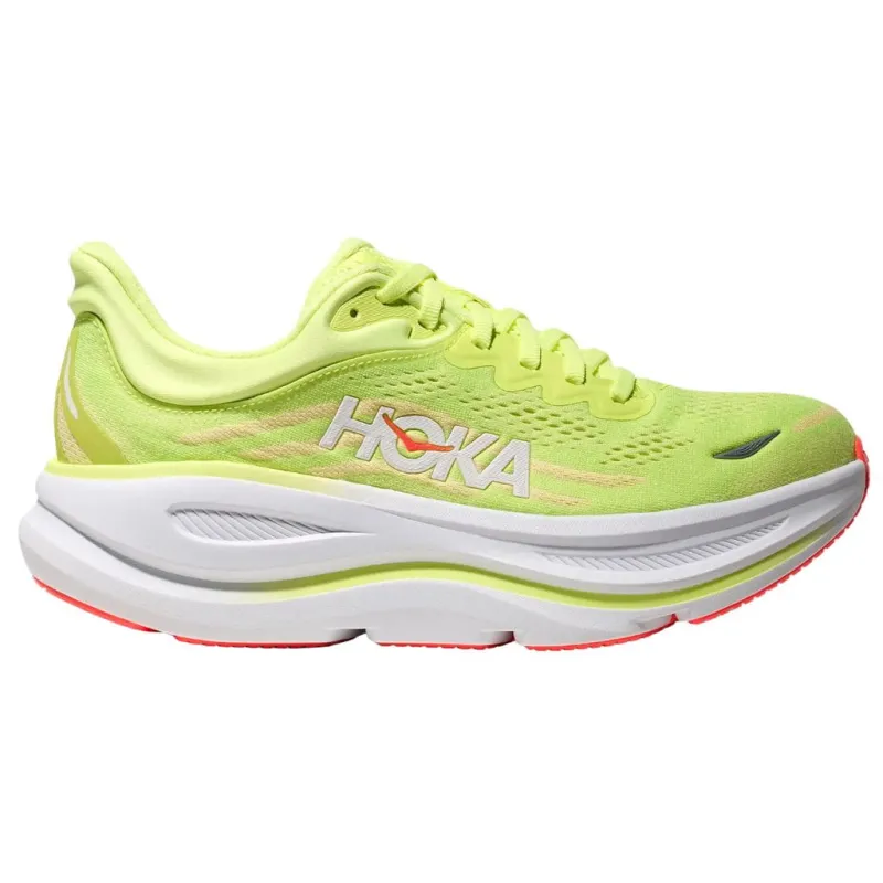 Buty biegowe damskie HOKA Bondi 9 neon yuzu/sunlight