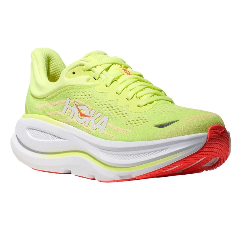 Buty biegowe damskie HOKA Bondi 9 neon yuzu/sunlight