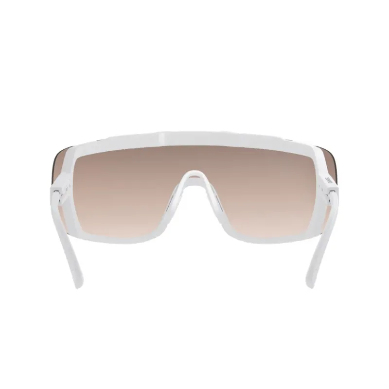 Okulary rowerowe POC Devour Mid hydrogen white/clarity trail /partly sunny silver