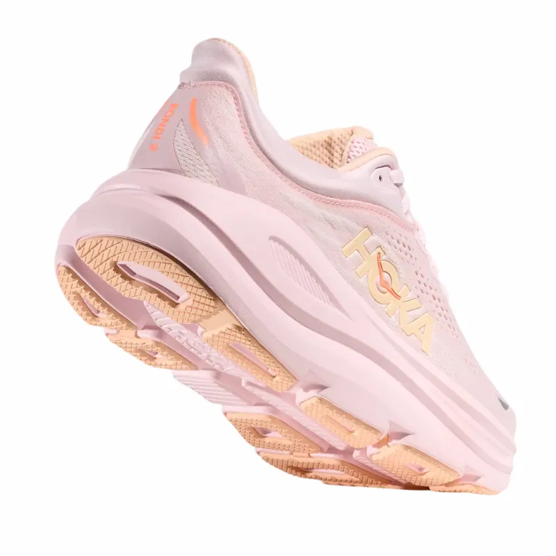Buty biegowe damskie HOKA Bondi 9 lilac cream/tangerine glow