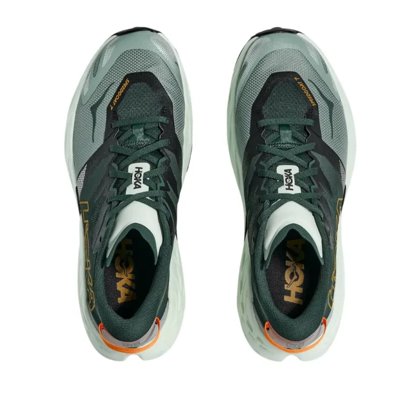 Buty biegowe męskie HOKA Speedgoat 7 bay leaf/sea glass