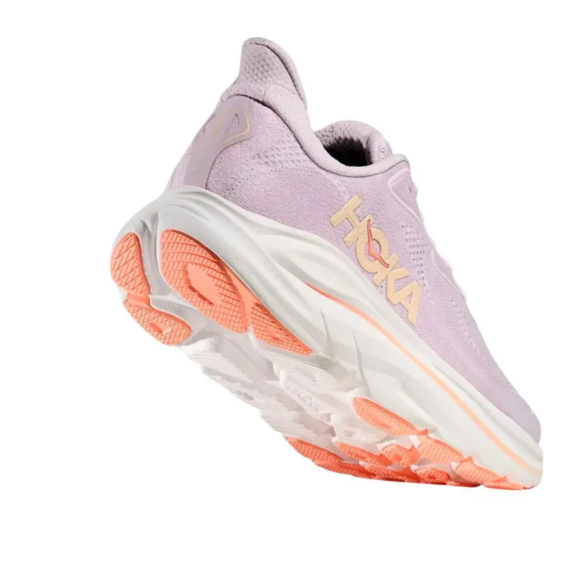 Buty biegowe damskie HOKA clifton 10 lilac cream/tangerine glow