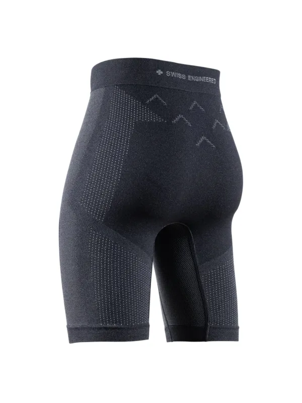 Spodenki damskie X-BIONIC Xceed Run Short Tights black/rhino grey