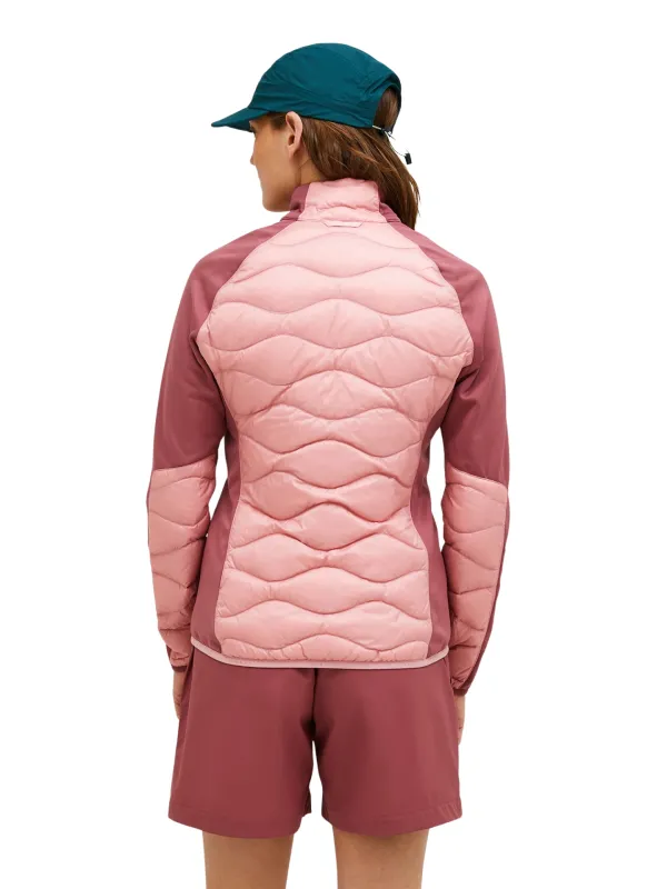Kurtka Peak Performance damska Helium Down Hybrid Jacket pink