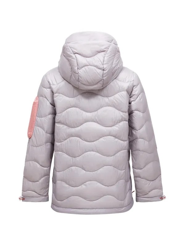 Kurtka Peak Performance puchowa damska Helium Utility Down Hood Jacket grey