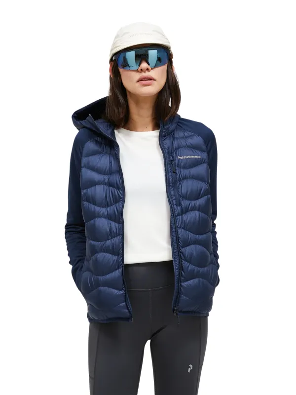 Kurtka Peak Performance damska Helium Down Hybrid Hood granatowa 24/25