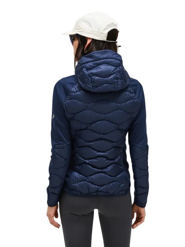 Kurtka Peak Performance damska Helium Down Hybrid Hood granatowa 24/25