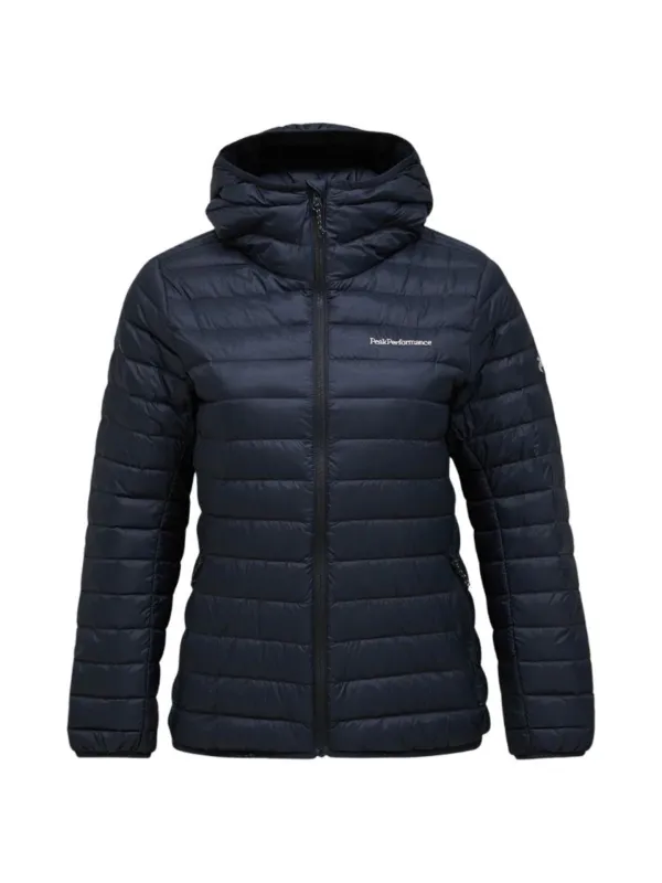 Kurtka Peak Performance puchowa damska Down Hood Jacket black
