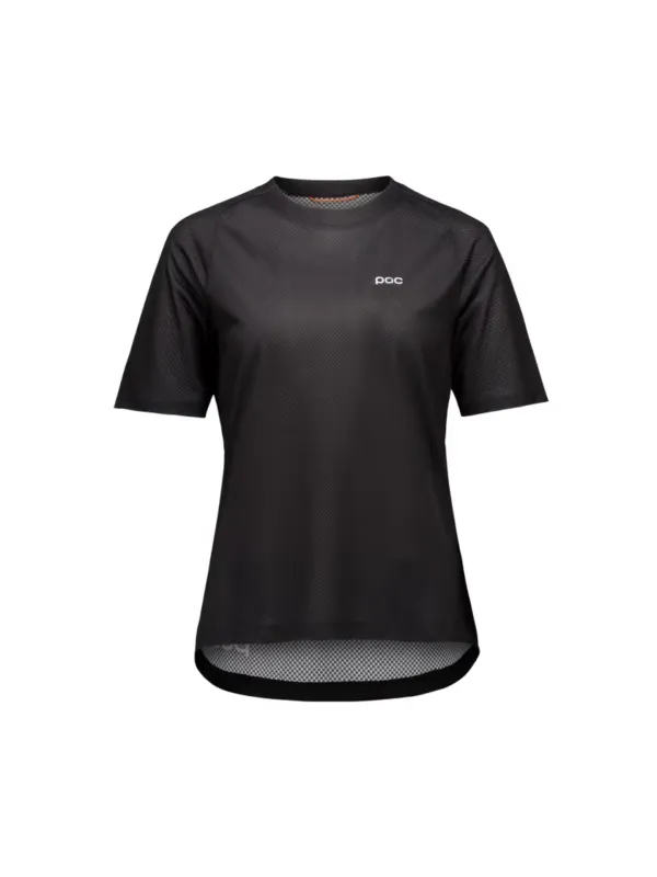 Koszulka rowerowa damska POC Motion Air S/S black