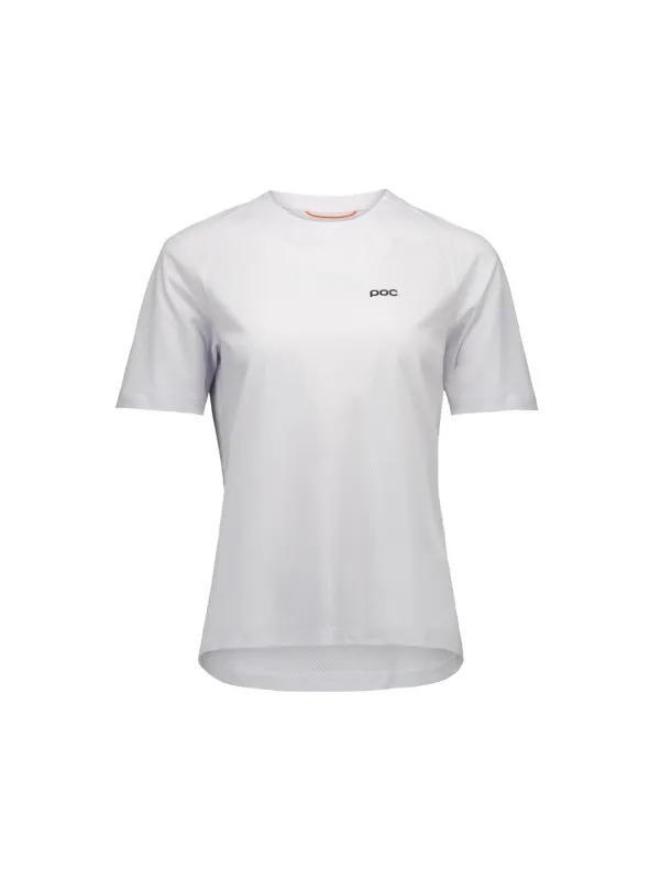 Koszulka rowerowa damska POC Motion Air S/S white