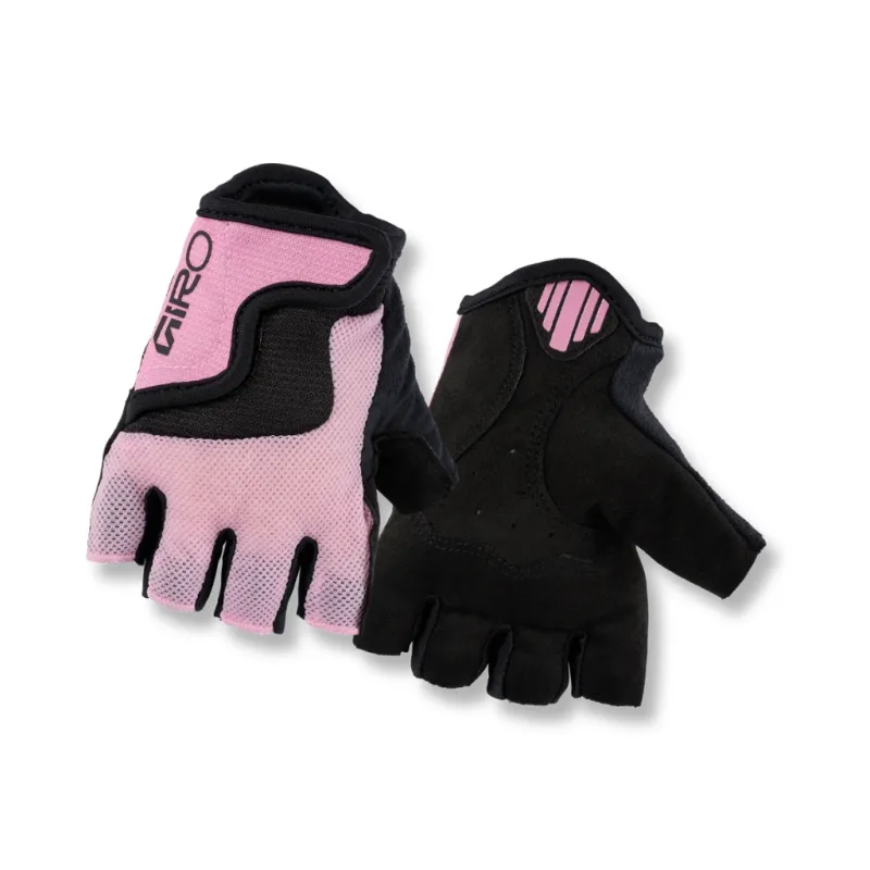 Rękawiczki rowerowe dziecięce GIRO Bravo Jr krótki palec light pink 2026