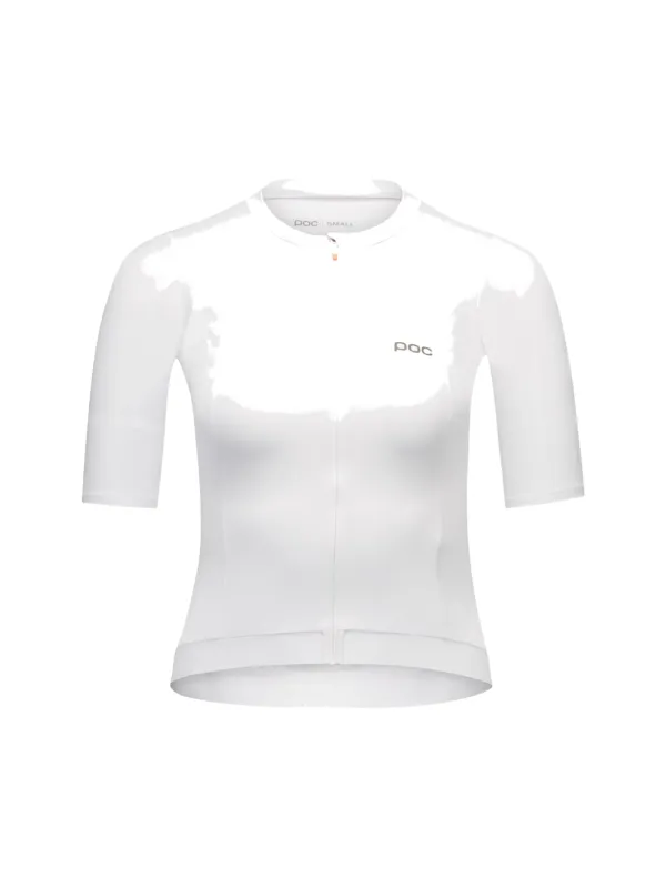 Koszulka rowerowa damska POC W's Cadence Jersey white