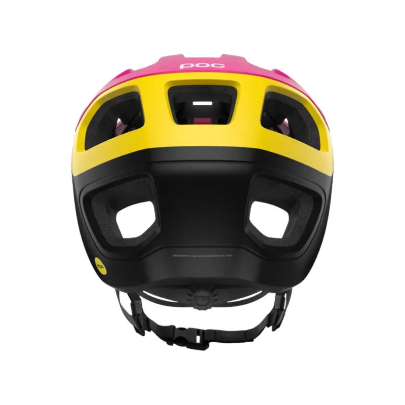 Kask rowerowy POC Cularis Pure rhos red matt/citrine yellow matt