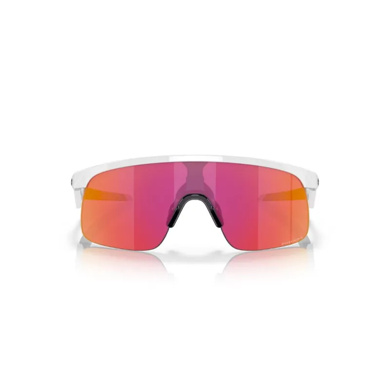 Okulary przeciwsłoneczne dziecięce Oakley Resistor polished white/prizm field