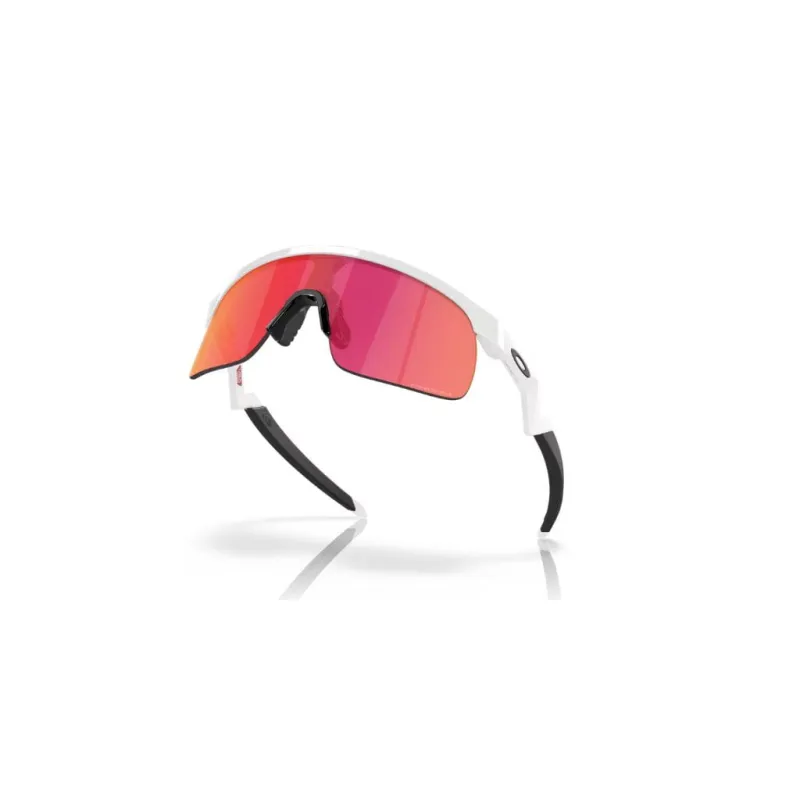 Okulary przeciwsłoneczne dziecięce Oakley Resistor polished white/prizm field