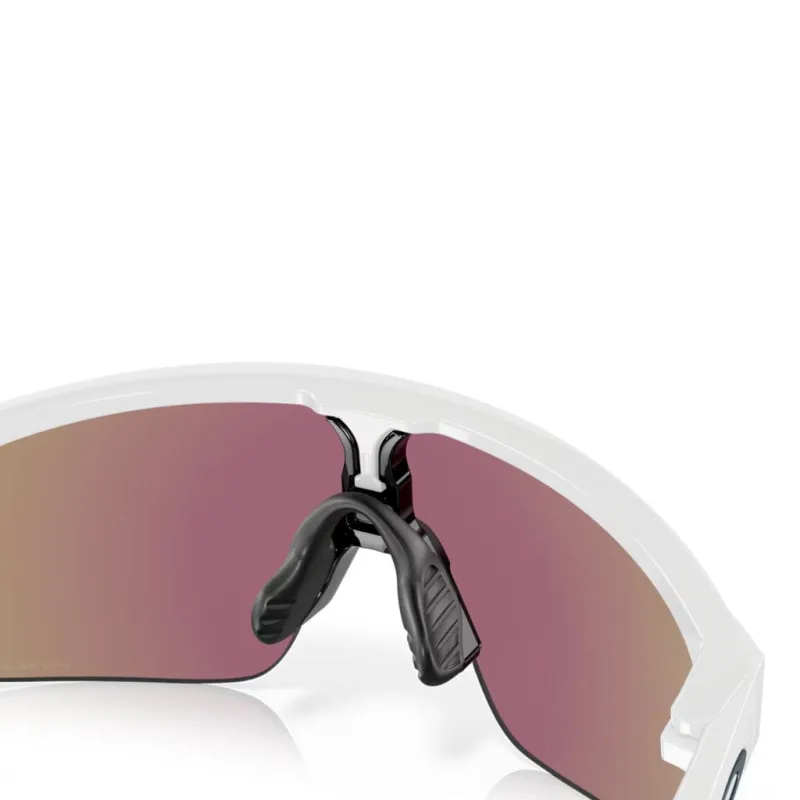 Okulary przeciwsłoneczne dziecięce Oakley Resistor polished white/prizm sapphire