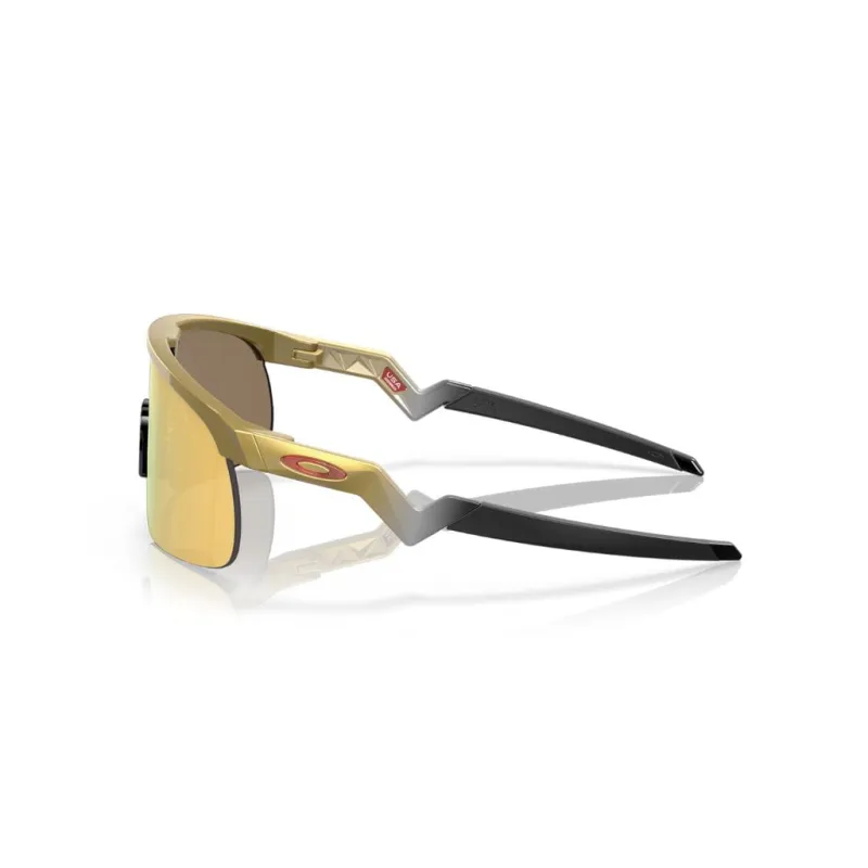 Okulary przeciwsłoneczne dziecięce Oakley Resistor Patrick Mahomes II Collection olympic gold/prizm 24k
