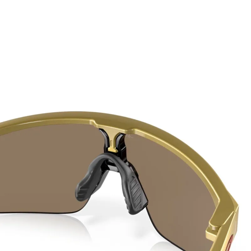 Okulary przeciwsłoneczne dziecięce Oakley Resistor Patrick Mahomes II Collection olympic gold/prizm 24k