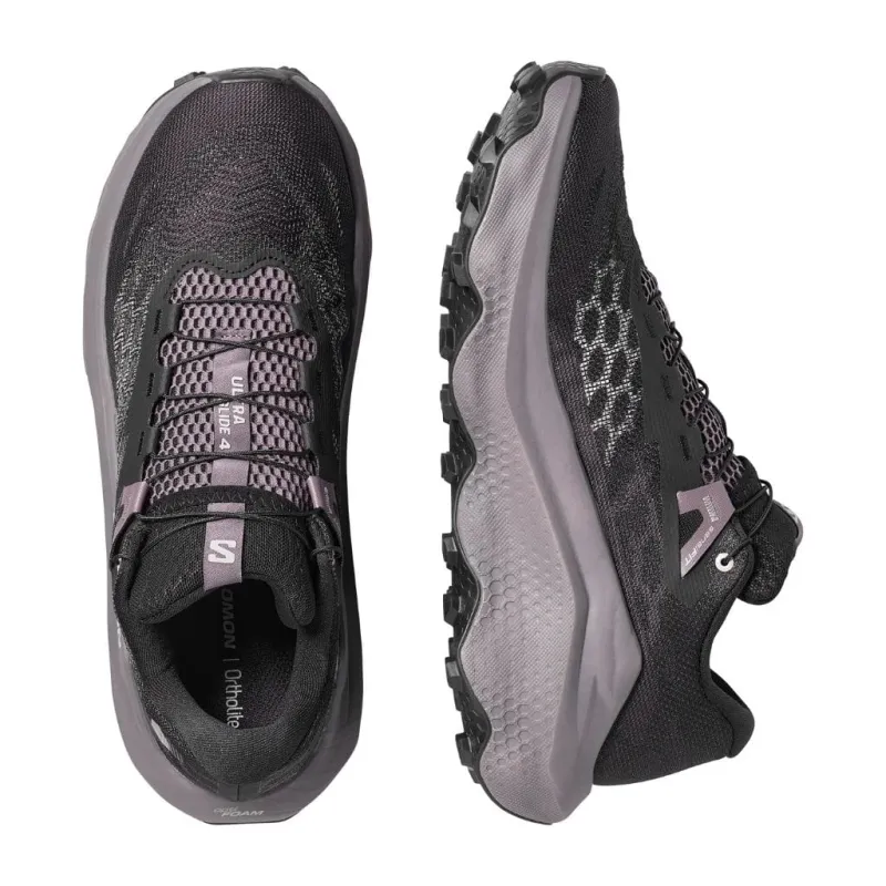 Buty biegowe męskie Salomon Ultra Glide 4 black/dark gull gray