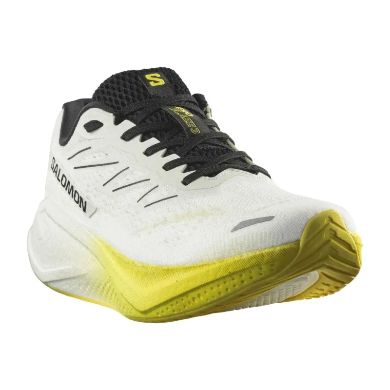Buty biegowe męskie Salomon Aero Blaze 3 white/black/blazing yellow