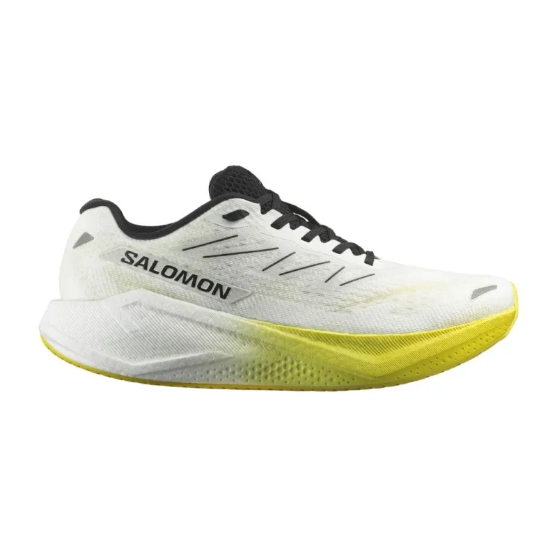 Buty biegowe męskie Salomon Aero Blaze 3 white/black/blazing yellow