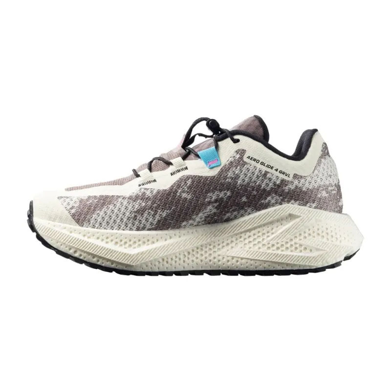 Buty biegowe damskie Salomon Aero Glide 4 GRVL vanilla Ice/black (