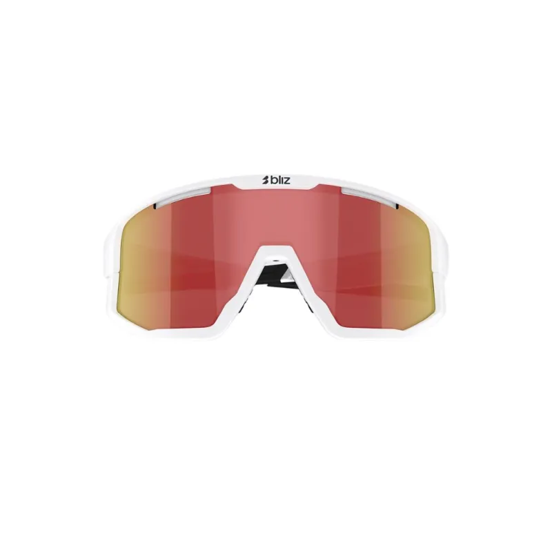 Okulary przeciwsłoneczne Bliz Fusion white/smoke red