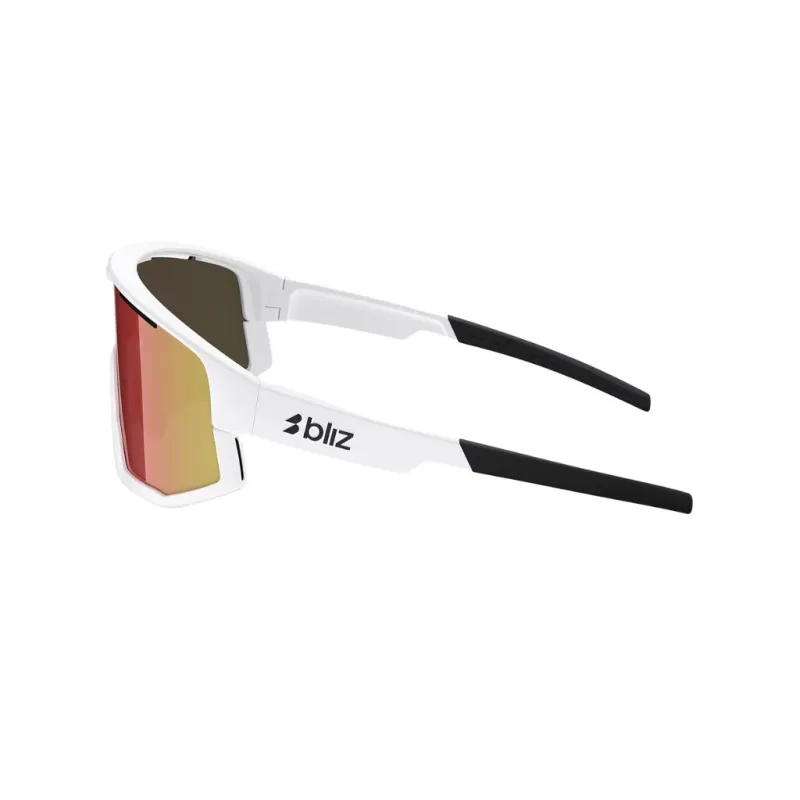 Okulary przeciwsłoneczne Bliz Fusion white/smoke red