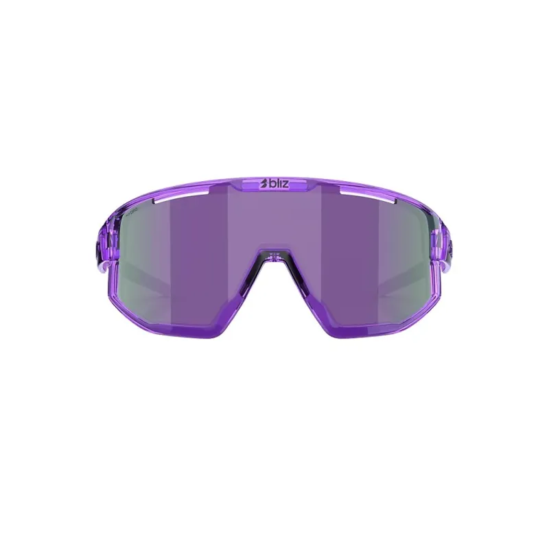 Okulary przeciwsłoneczne Bliz Fusion transparent purple/smoke/purple multicolor