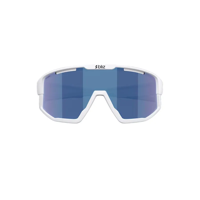 Okulary przeciwsłoneczne Bliz Fusion matte white/smoke/blue multicolor