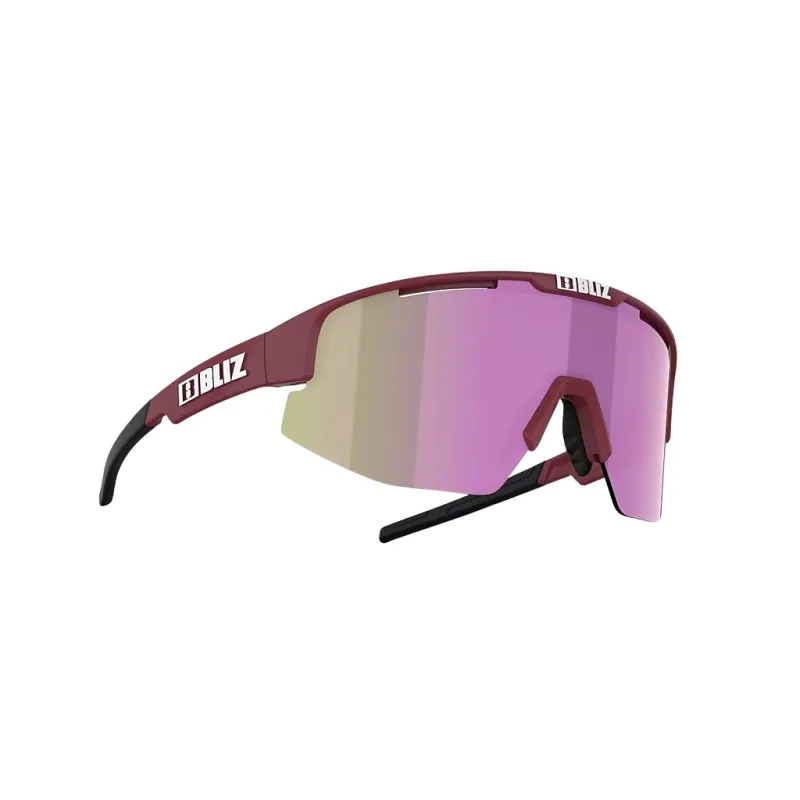 Okulary przeciwsłoneczne Bliz Matrix Small burgundy/brown rose
