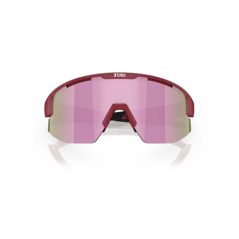 Okulary przeciwsłoneczne Bliz Matrix Small burgundy/brown rose