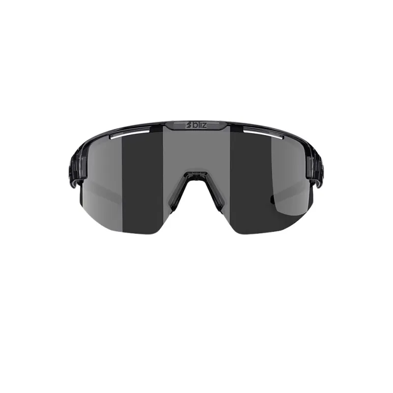 Okulary przeciwsłoneczne Bliz Matrix Small crystal black/smoke silver