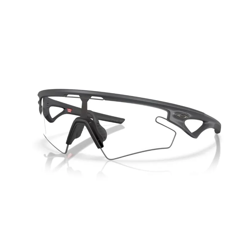 Okulary przeciwsloneczne Oakley Sphaera Slash Carbon/clear to black photochromic