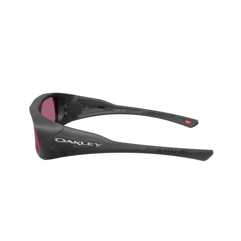 Okulary przeciwsloneczne Oakley Permian KM matte black ink/prizm road