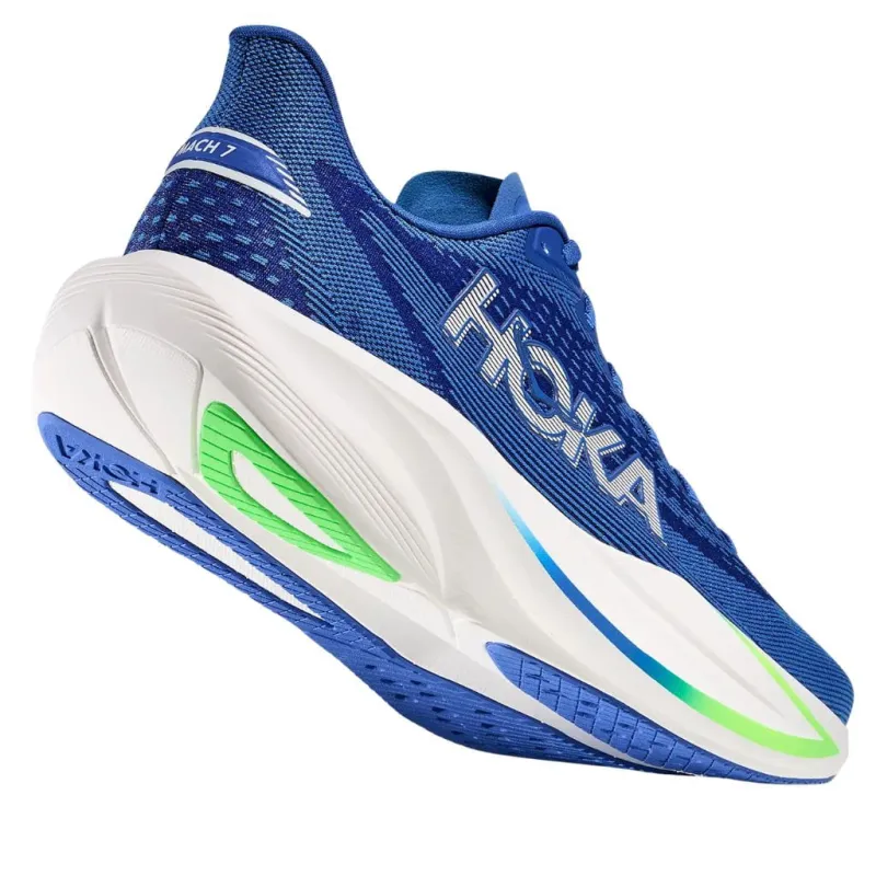 Buty biegowe męskie Hoka Mach 7 cobalt blue / neon green