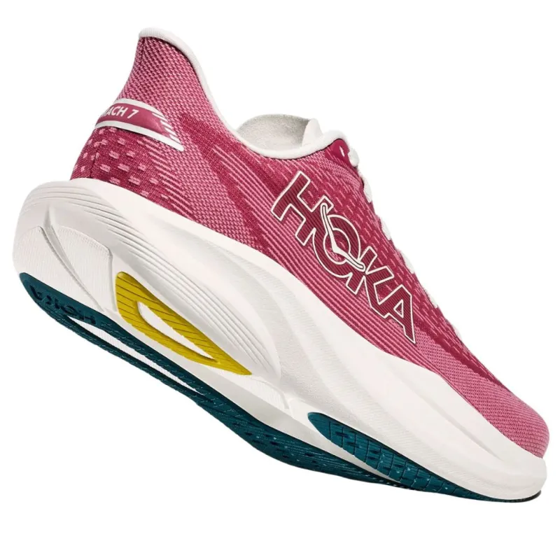Buty biegowe damskie HOKA Mach 7 lingonberry / cranberry
