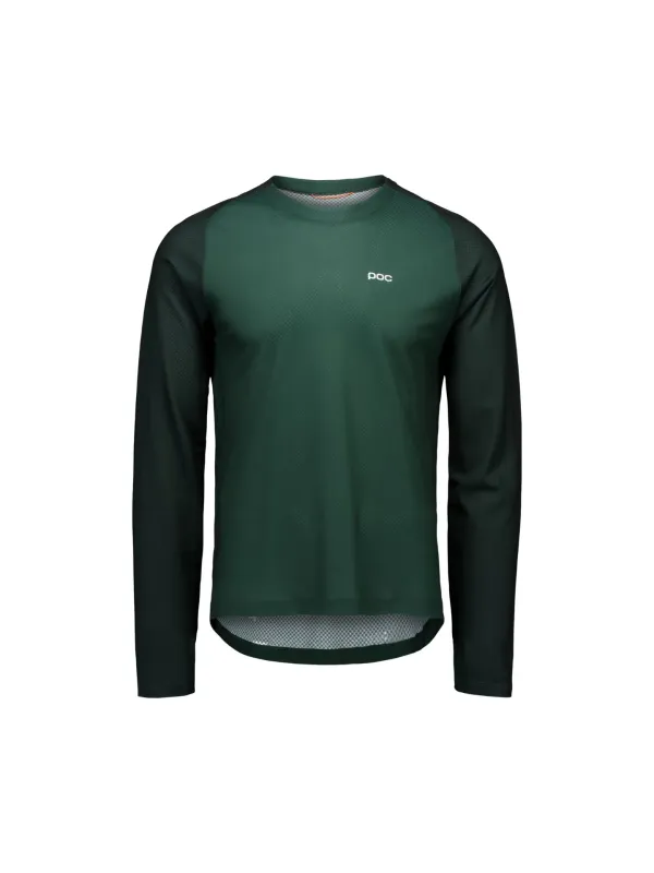 Koszulka rowerowa męska POC M's Motion Air L/S Jersey green