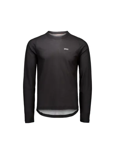 Koszulka rowerowa męska POC M's Motion Air L/S Jersey black