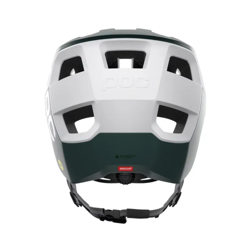 Kask rowerowy POC Kortal Race MIPS pargasite green matt/hydrogen white matt