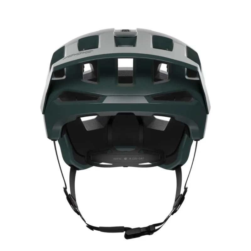 Kask rowerowy POC Kortal Race MIPS pargasite green matt/hydrogen white matt